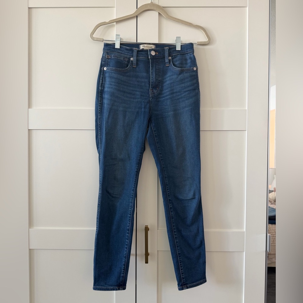 Madewell 10” High Rise Skinny Jeans sz 26P